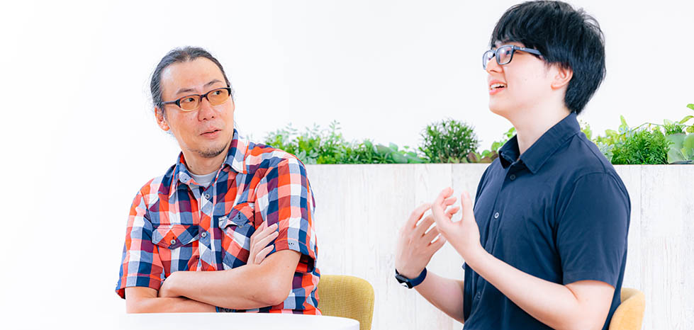 対談風景